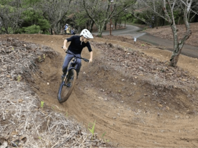 市川公園にＭＴＢコース