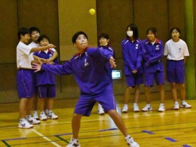 「ベースボール5」勝沼中生がプレー